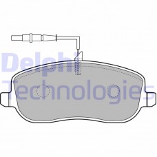 LP1792 DELPHI КомплеК т гальмівних колодок, дискове гальмо