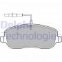 LP1792 DELPHI КомплеК т гальмівних колодок, дискове гальмо