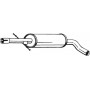 105-497 BOSAL Середній глушник вихлопних газів