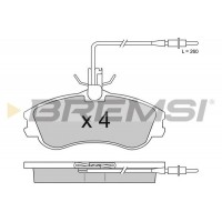 BP2711 BREMSI Комплект гальмівних колодок дисковий гальм