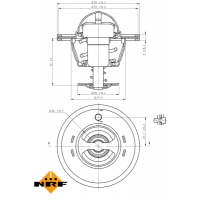 WG2184785 WILMINK GROUP Термостат охолоджувальна рідина