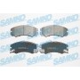 5SP565 SAMKO Комплект гальмівних колодок дисковий гальм