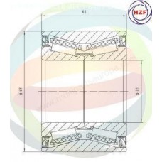 70-230059 MULTIPARTS Комплект підшипника ступиці колеса