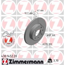 430.1452.20 ZIMMERMANN Гальмівний диск