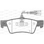 BPA1187.02 OPEN PARTS Комплект гальмівних колодок дисковий гальм