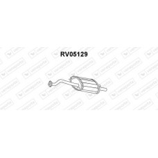 RV05129 VENEPORTE Глушник вихлопних газів кінцевий