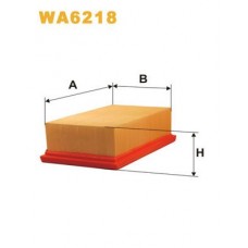 WA6218 WIX FILTERS Повітряний фільтр