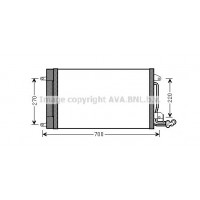 STA5038D AVA QUALITY COOLING Конденсатор кондиціонера