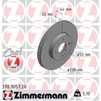 370.3057.20 ZIMMERMANN Гальмівний диск