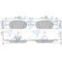 FO 287481 FOMAR Friction Комплект гальмівних колодок дисковий гальм