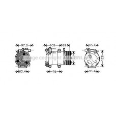 FDAK391 AVA QUALITY COOLING Компресор кондиціонера