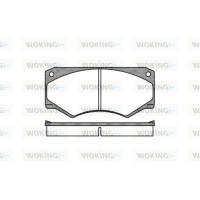 P1473.00 WOKING Комплект гальмівних колодок дисковий гальм