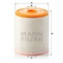 C 16 005 MANN-FILTER Повітряний фільтр