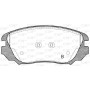 BPA1385.02 OPEN PARTS Комплект гальмівних колодок дисковий гальм