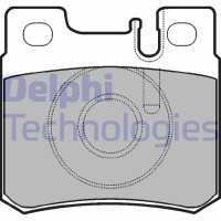 LP946 DELPHI Комплект гальмівних колодок дисковий гальм
