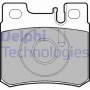 LP946 DELPHI Комплект гальмівних колодок дисковий гальм