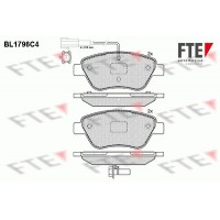BL1796C4 FTE Комплект гальмівних колодок дисковий гальм