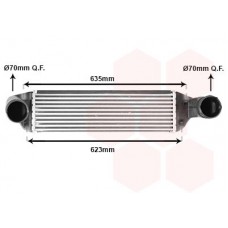 06004581 VAN WEZEL Интеркулер