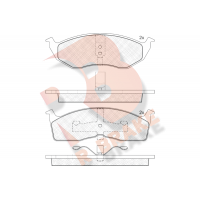 RB1113 R BRAKE Комплект гальмівних колодок дисковий гальм