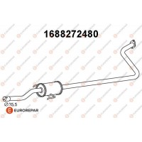 1688272480 EUROREPAR Предглушник вихлопних газів
