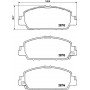 8DB 355 030-681 HELLA Комплект гальмівних колодок дисковий гальм