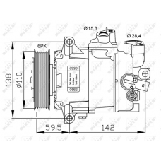 WG2159414 WILMINK GROUP Компресор кондиціонера