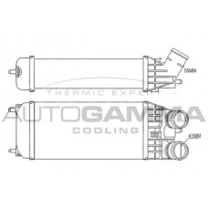 Интеркулер AUTOGAMMA 105675