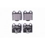 8DB 355 011-591 HELLA Комплект гальмівних колодок дисковий гальм