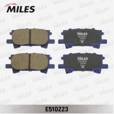 E510223 MILES Комплект гальмівних колодок дисковий гальм
