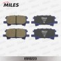 E510223 MILES Комплект гальмівних колодок дисковий гальм