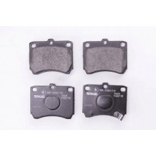 8DB 355 005-741 HELLA PAGID Комплект гальмівних колодок дисковий гальм