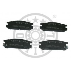 BP-09687 OPTIMAL Комплект гальмівних колодок дисковий гальм