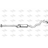P2819 FENNO Середній глушник вихлопних газів