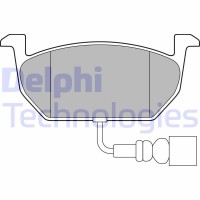 LP3146 DELPHI Комплект гальмівних колодок дисковий гальм