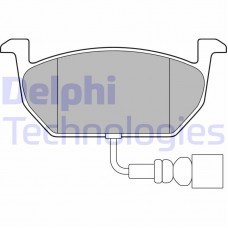 LP3146 DELPHI Комплект гальмівних колодок дисковий гальм