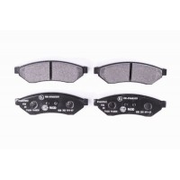 8DB 355 011-671 HELLA Комплект гальмівних колодок дисковий гальм