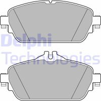 LP2764 DELPHI Комплект гальмівних колодок дисковий гальм