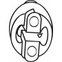 255-109 BOSAL Гумові смужки система випуску