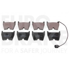 55022247163 EUROBRAKE Комплект гальмівних колодок дисковий гальм