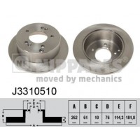 J3310510 NIPPARTS Гальмівний диск