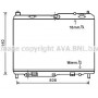 FD2441 AVA QUALITY COOLING Радіатор охолодження двигуна