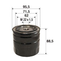 586097 VALEO Масляний фільтр