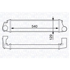 Интеркулер MAGNETI MARELLI 351319203280