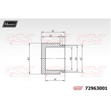 72963001 MAXTECH Поршень корпус скоби гальма