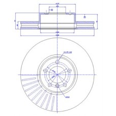 142.1060 CAR Гальмівний диск