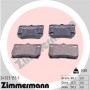 24323.155.1 ZIMMERMANN Комплект гальмівних колодок дисковий гальм