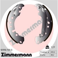 10990.159.3 ZIMMERMANN Комплект гальмівних колодок