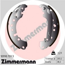 10990.159.3 ZIMMERMANN Комплект гальмівних колодок