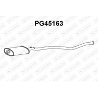PG45163 VENEPORTE Середній глушник вихлопних газів