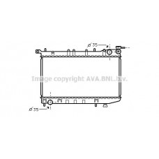 DN2174 AVA QUALITY COOLING Радіатор охолодження двигуна